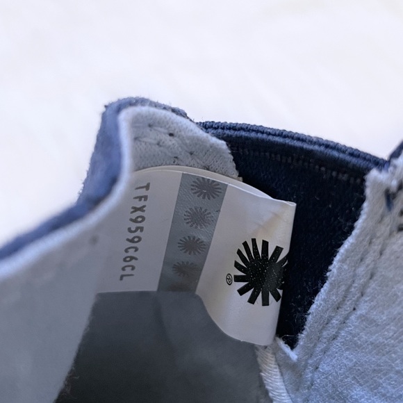 UGG Women’s Kitlyn UGG Charm Navy Slip On Sneakers - Picture 8 of 8